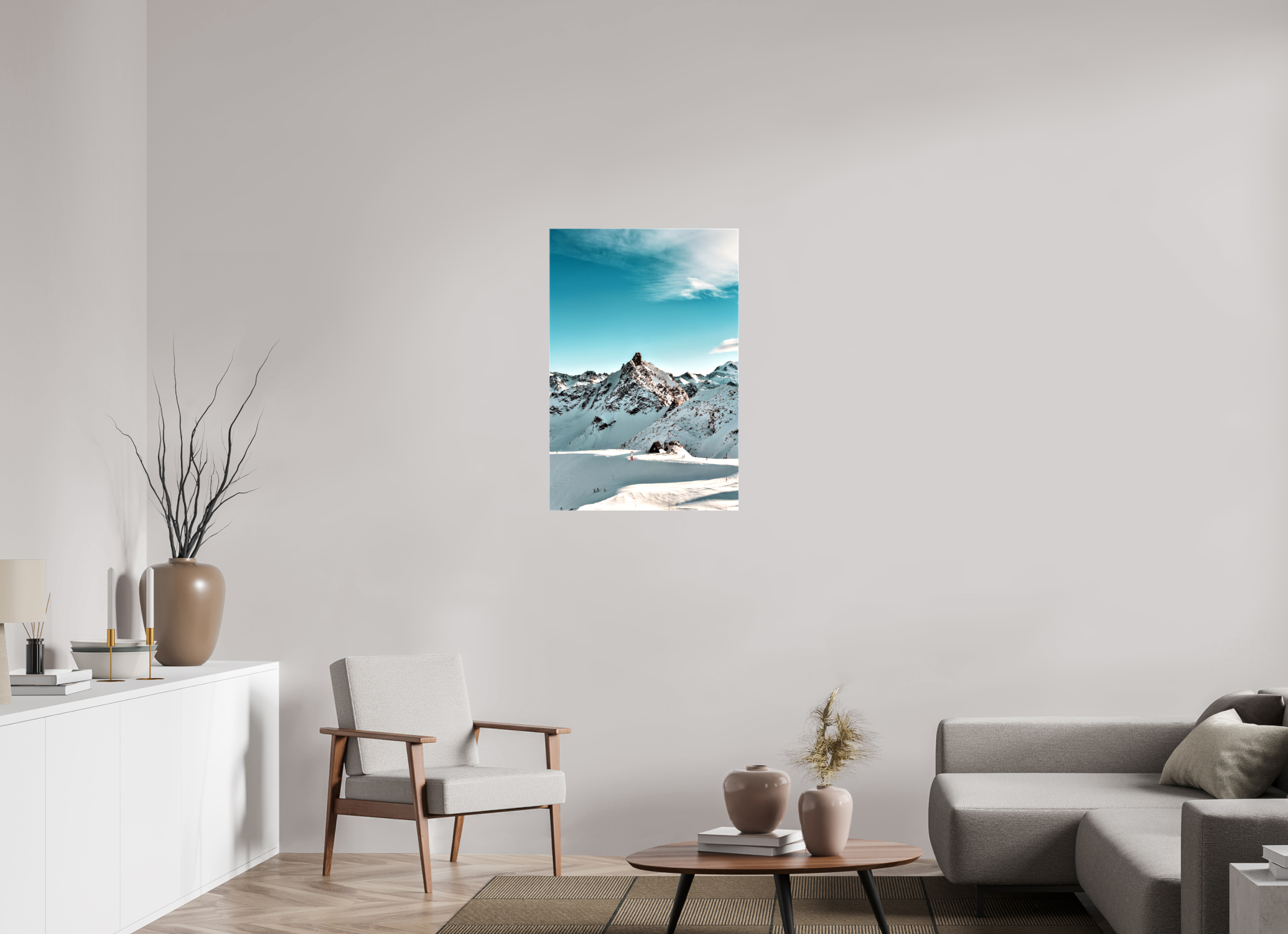 60 x 90 cm, Canvas Print Purity.