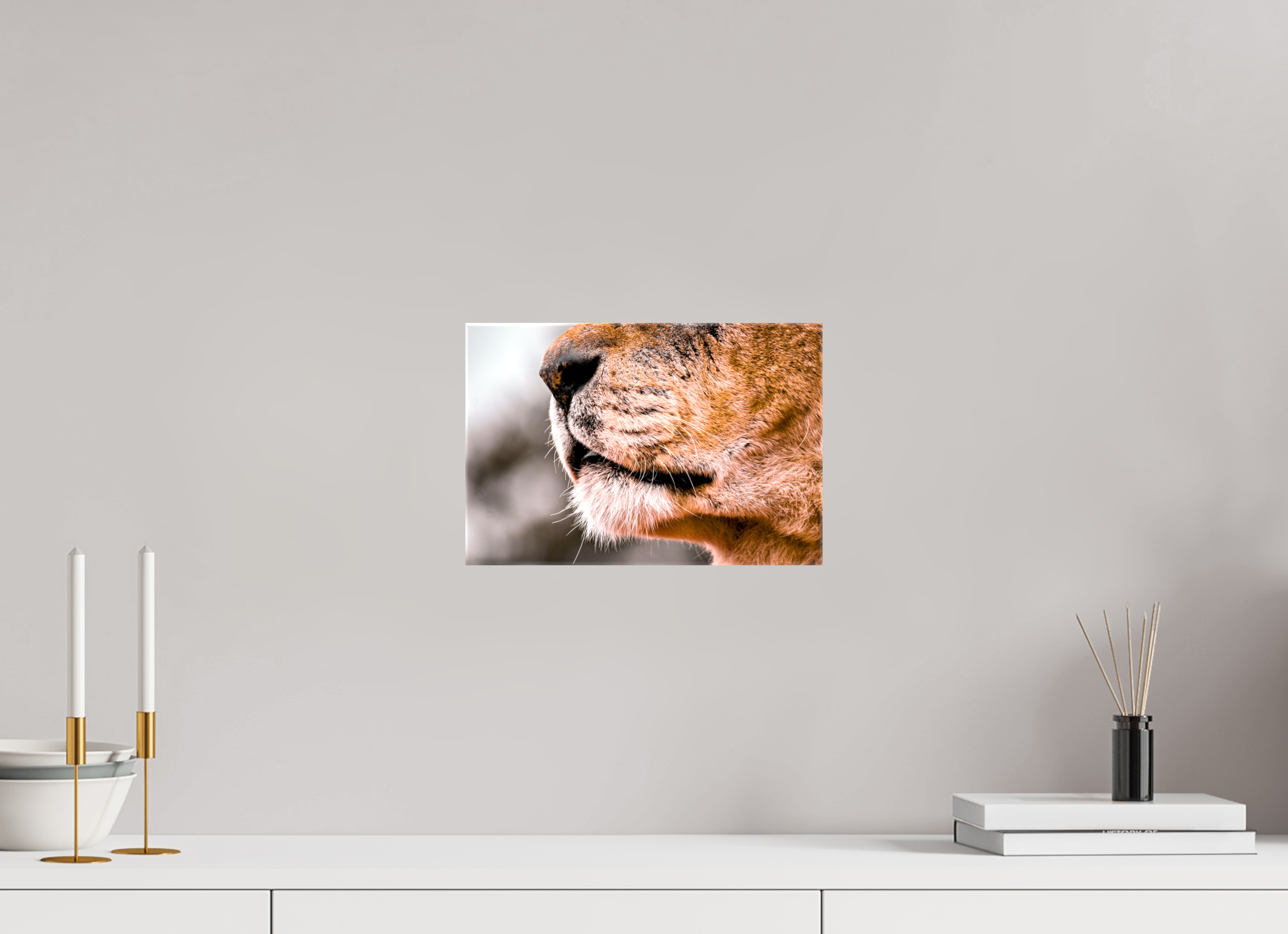 30 x 20 cm, Canvas Print Majesty.
