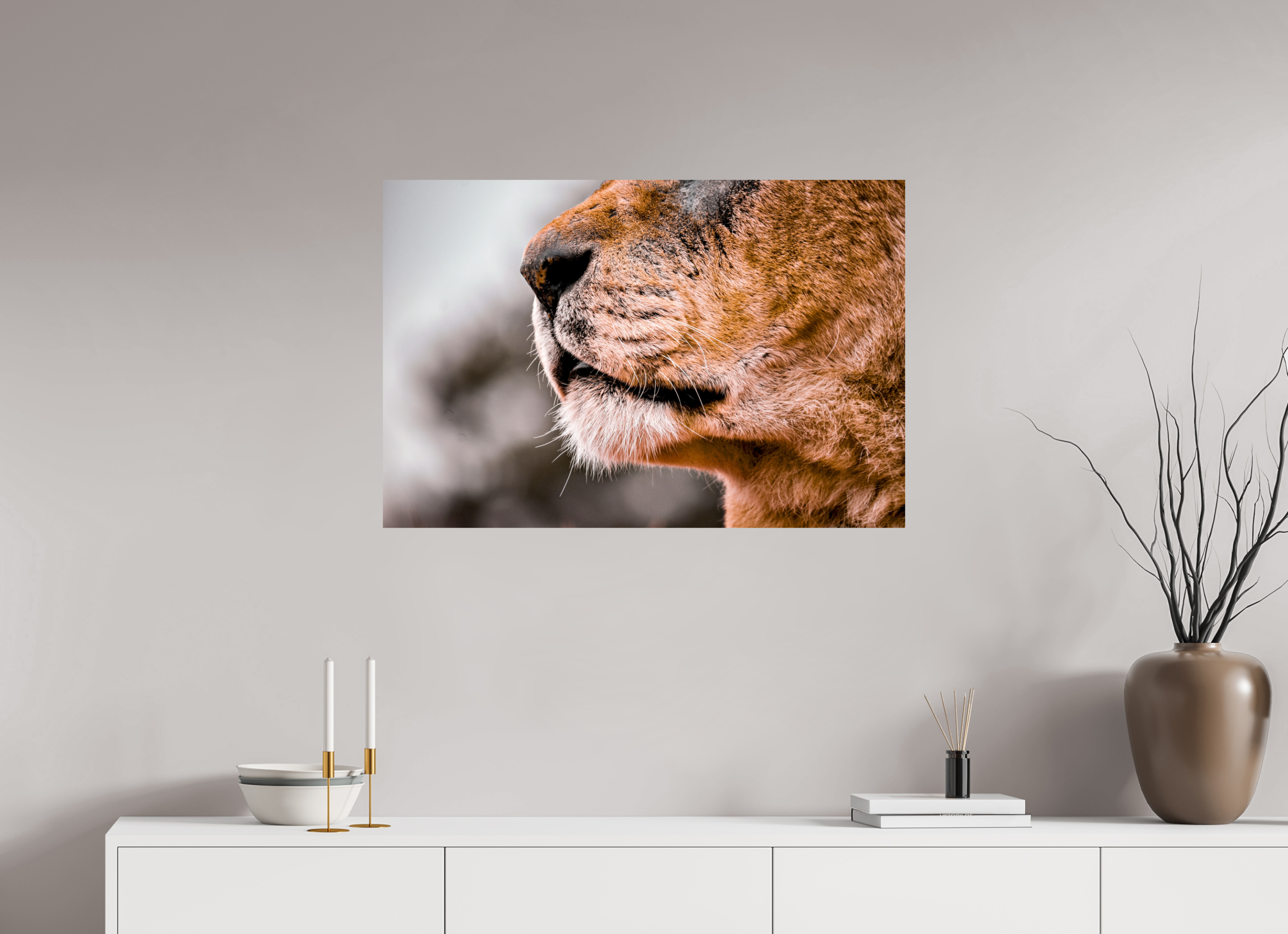 90 x 60 cm, Lustre Print Majesty.