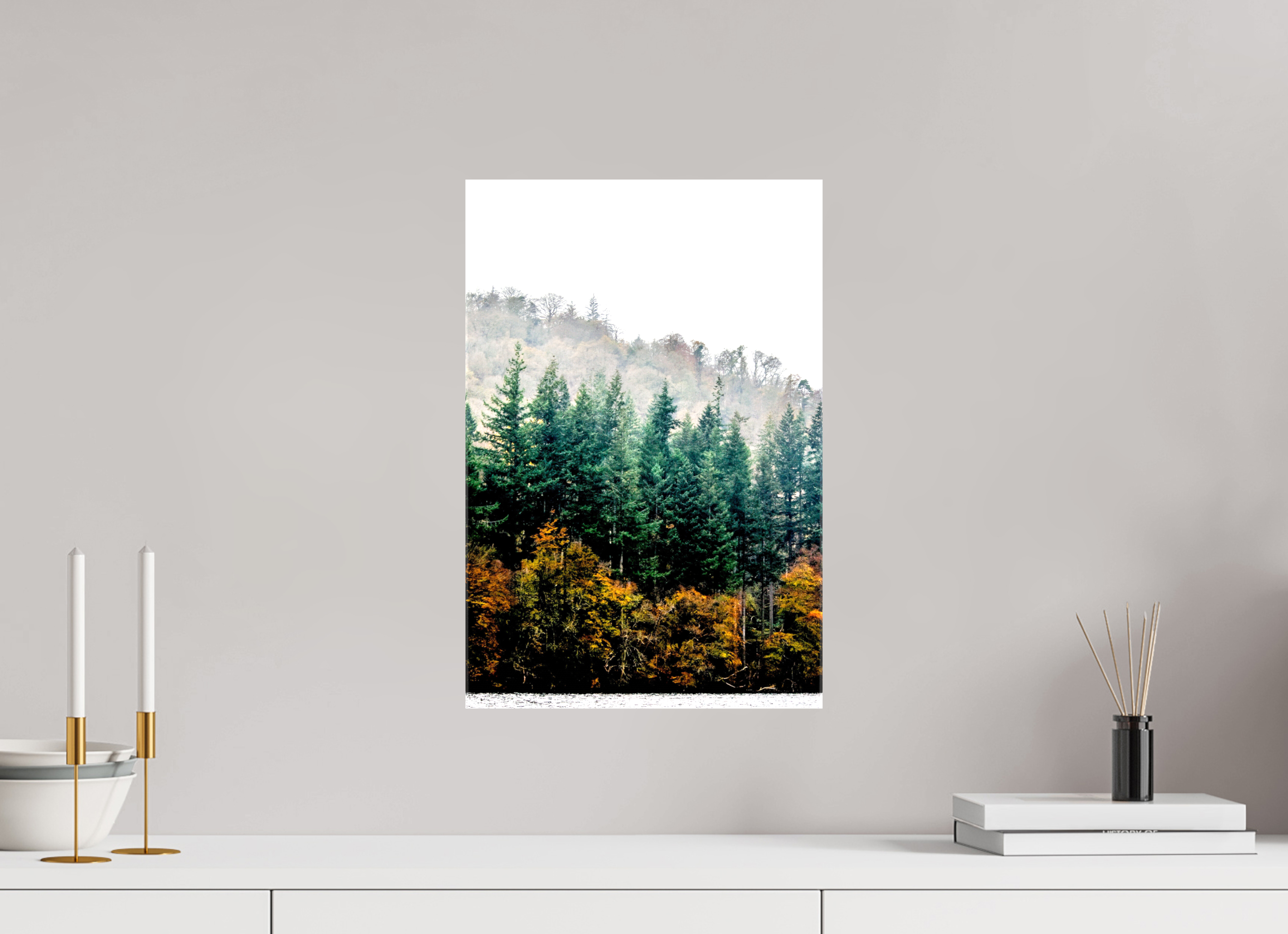 30 x 45 cm, Canvas Print Mystery.