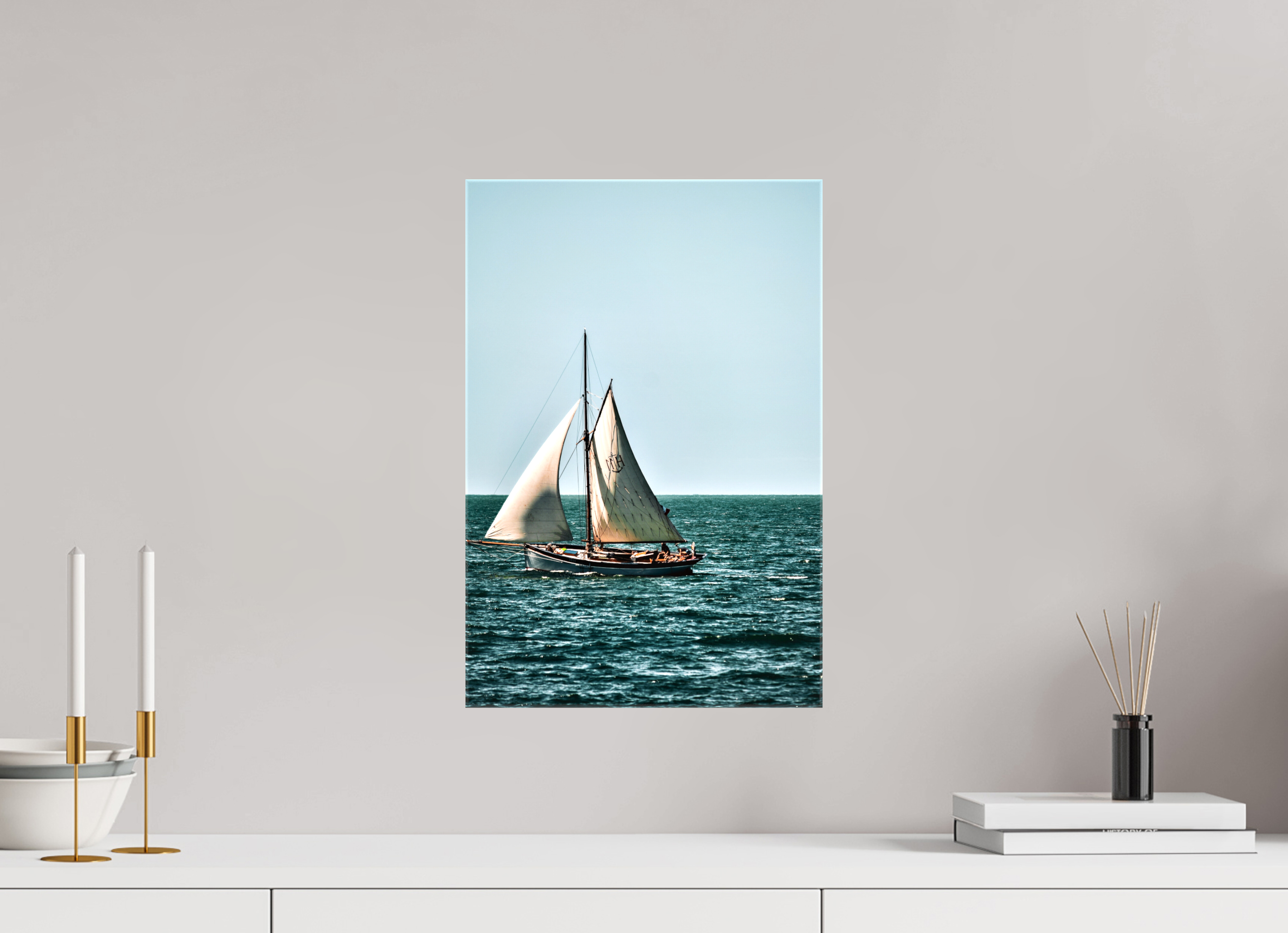 30 x 45 cm, Canvas Print Freedom.