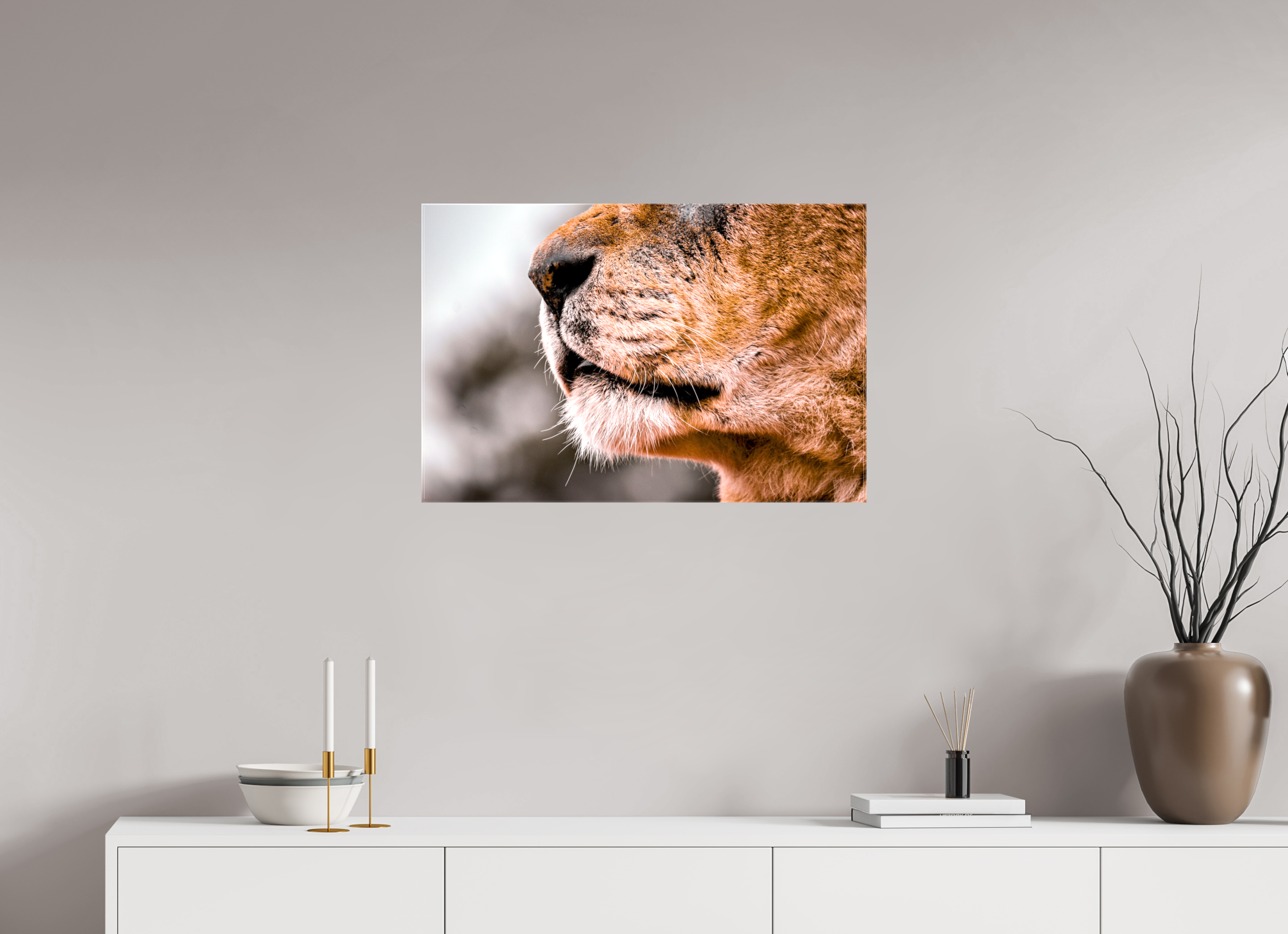 75 x 50 cm, Canvas Print Majesty.