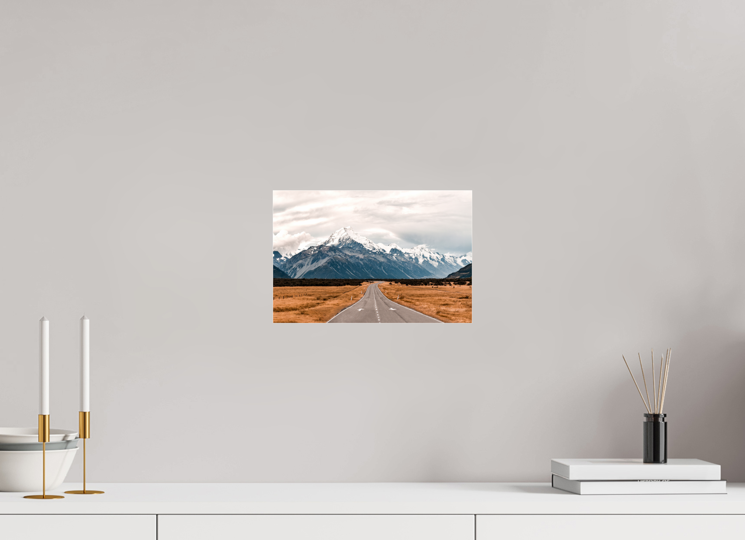 30 x 20 cm, Floating Metal Print The Journey.