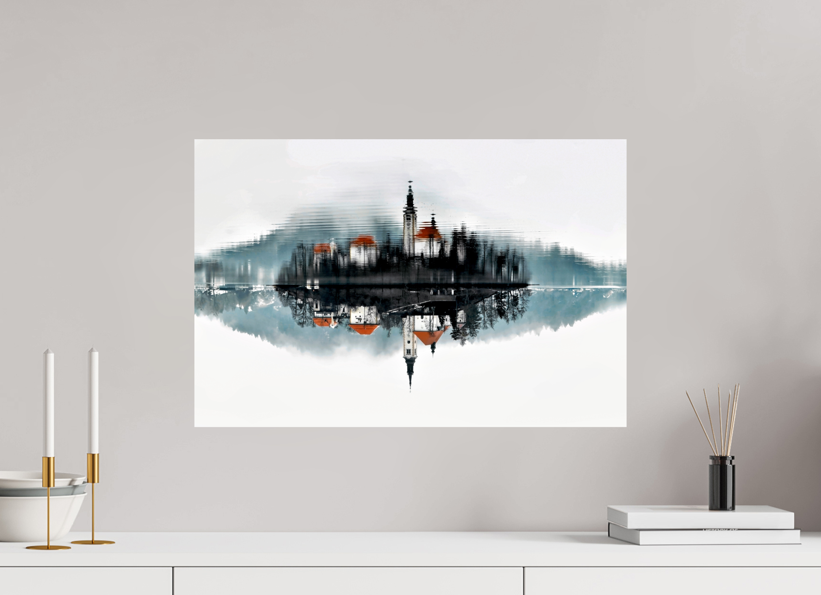 60 x 40 cm, Lustre Print Almost Real.
