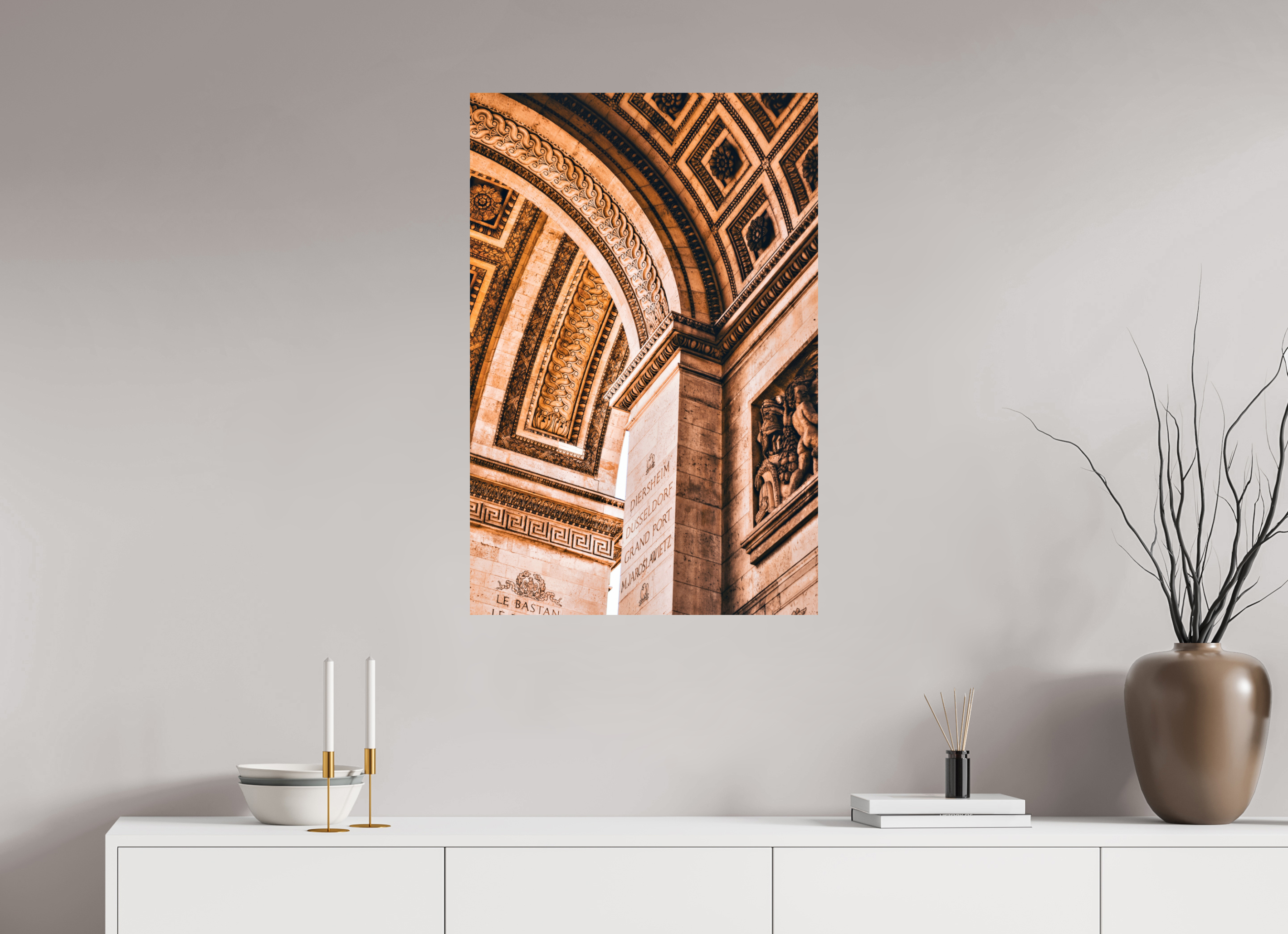 60 x 90 cm, Lustre Print Time.