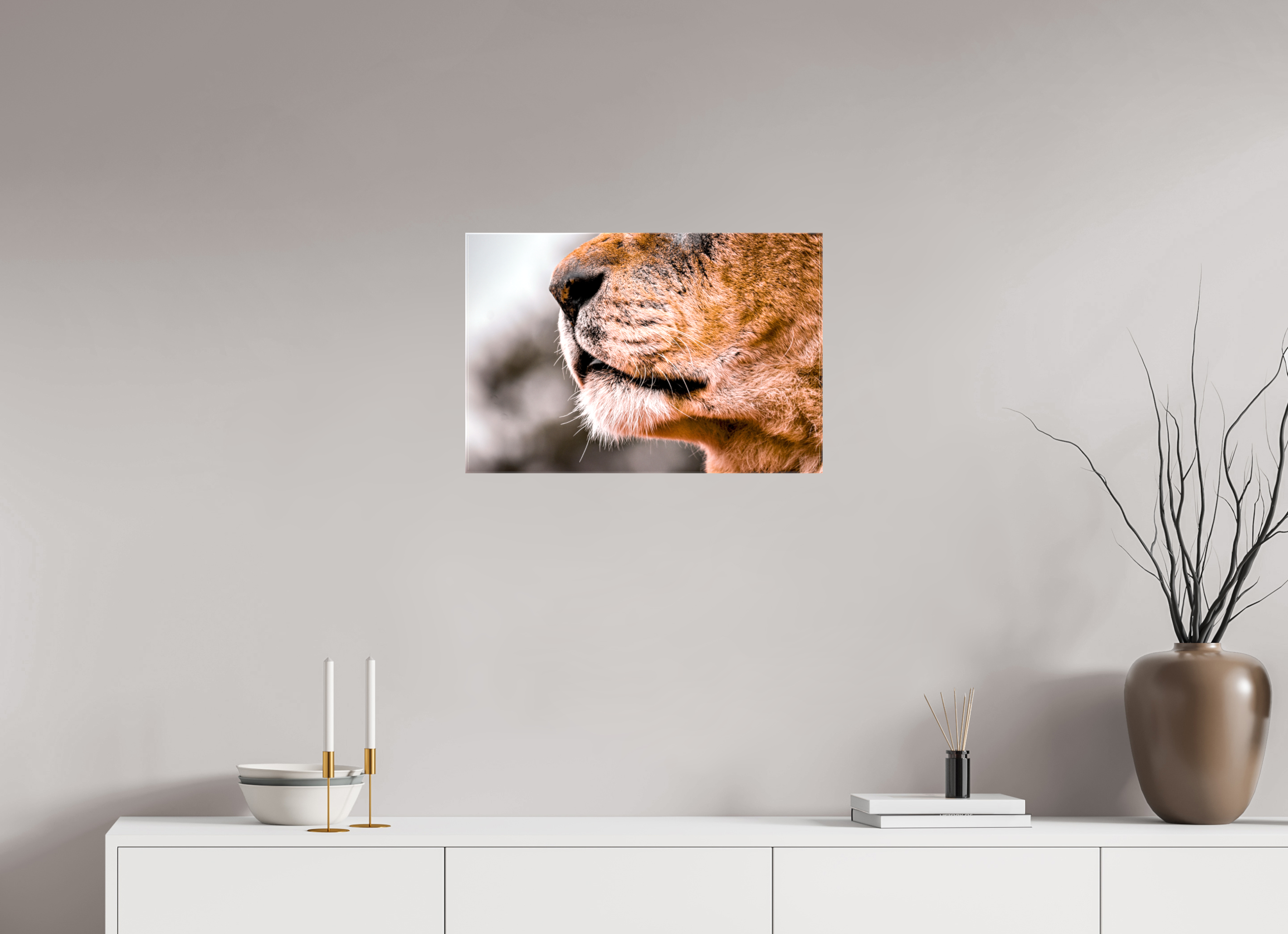 60 x 40 cm, Canvas Print Majesty.