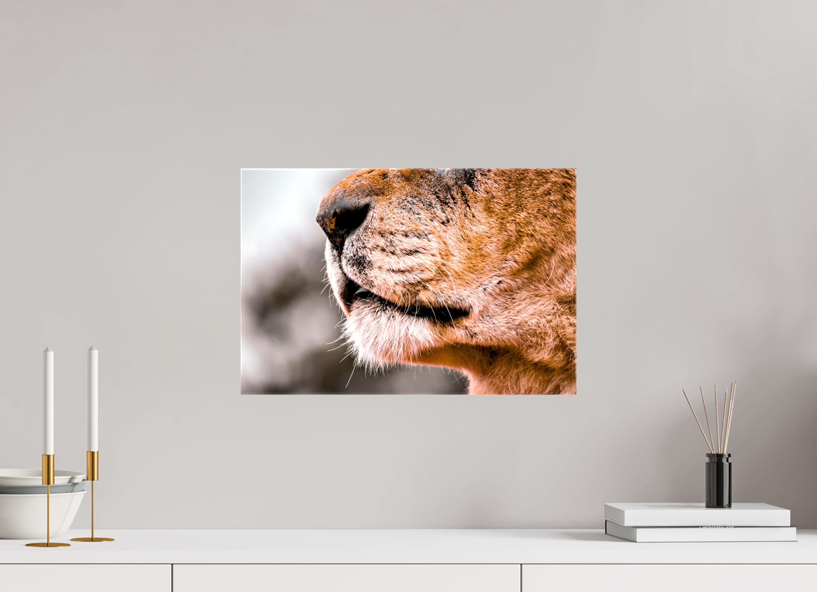45 x 30 cm, Canvas Print Majesty.