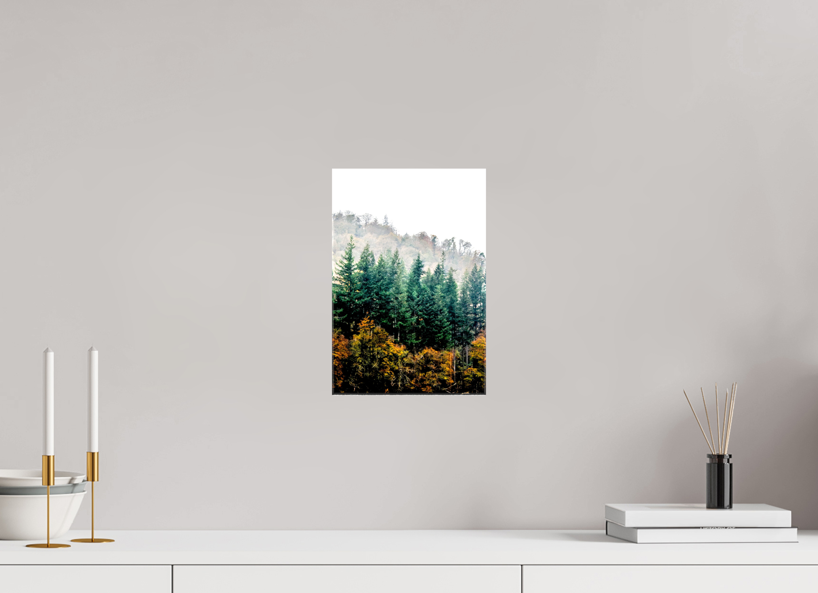 20 x 30 cm, Canvas Print Mystery.