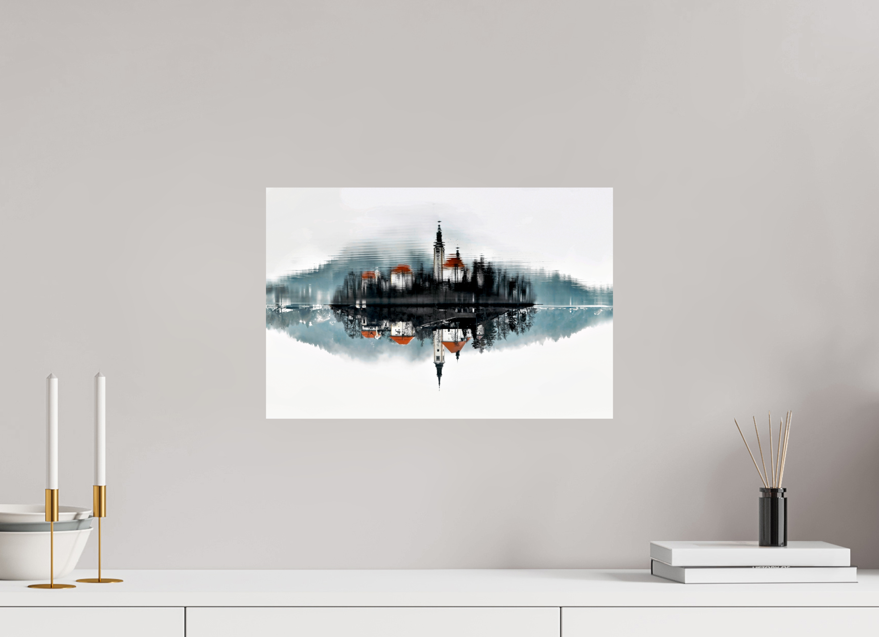 45 x 30 cm, Lustre Print Almost Real.