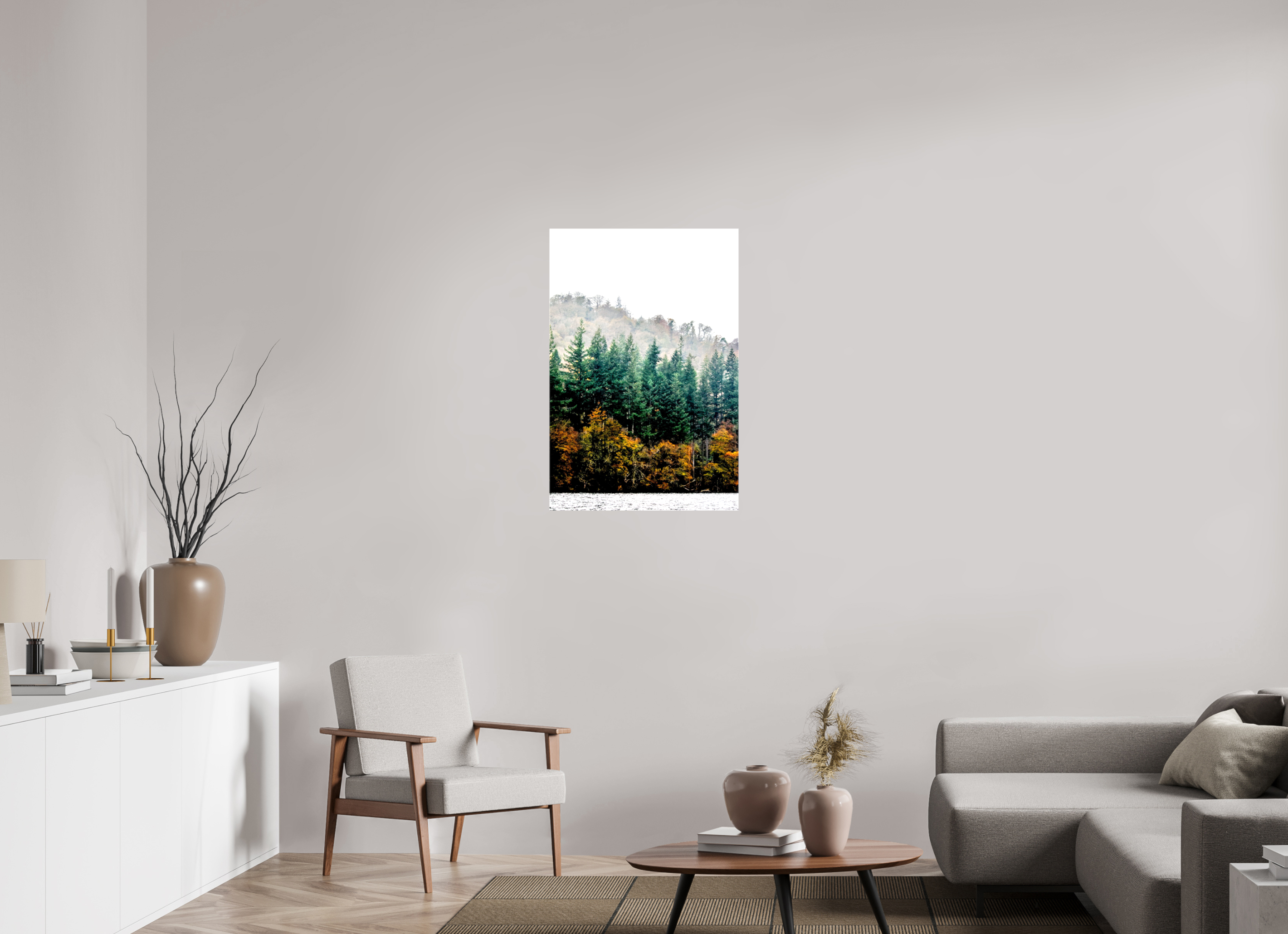 60 x 90 cm, Canvas Print Mystery.