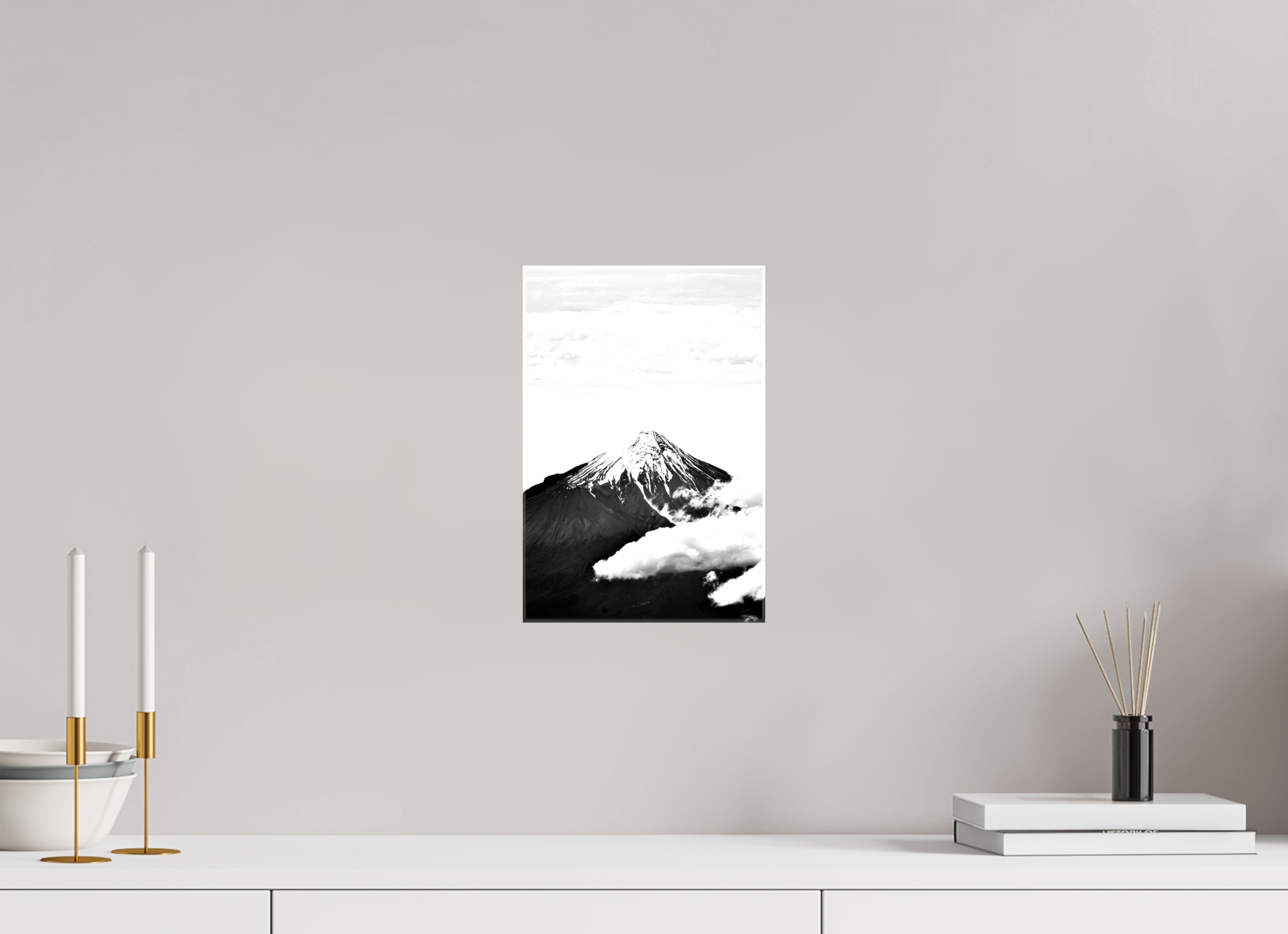 20 x 30 cm, Canvas Print Above the Clouds