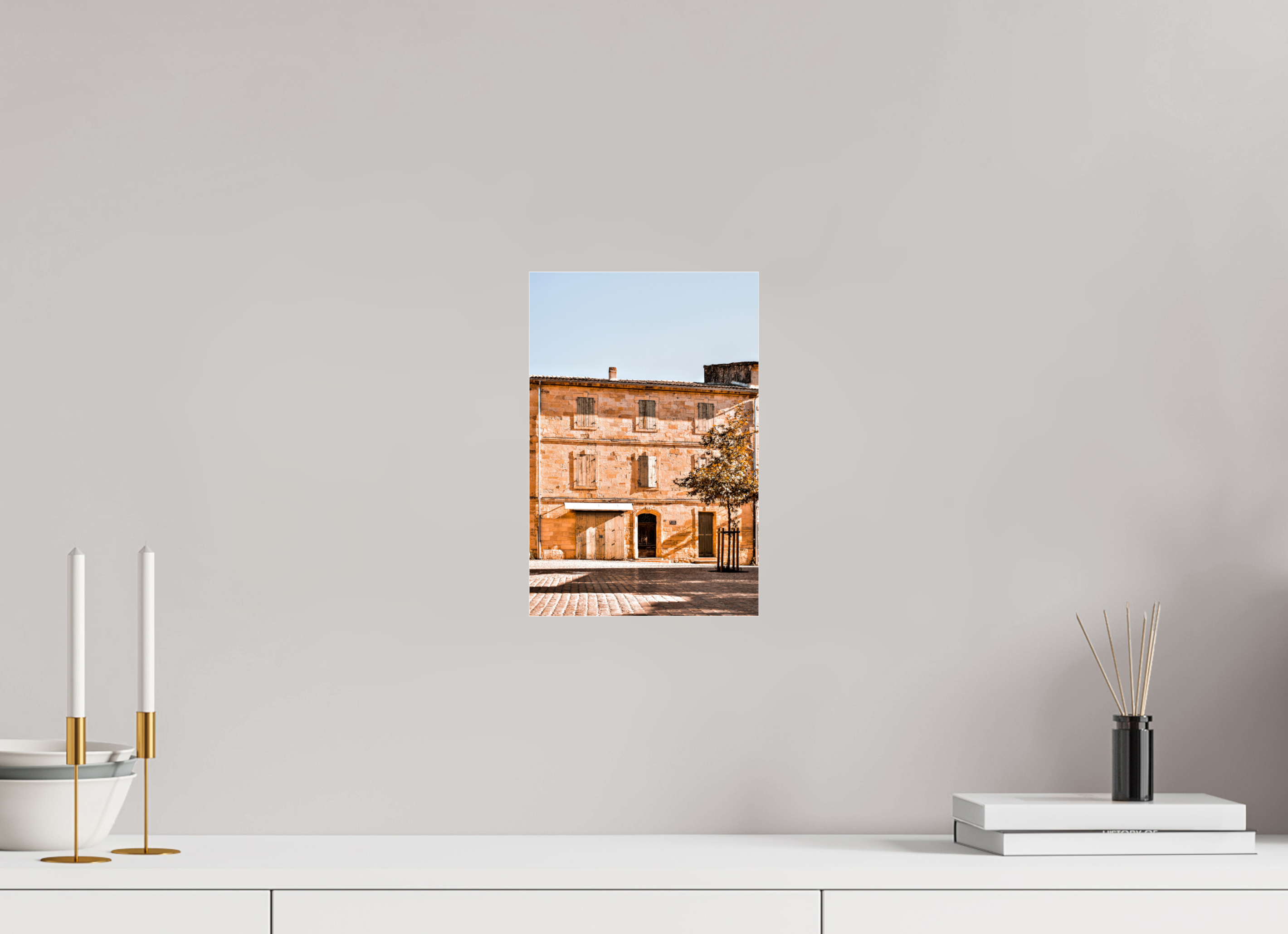 20 x 30 cm, Floating Metal Print Serenity.