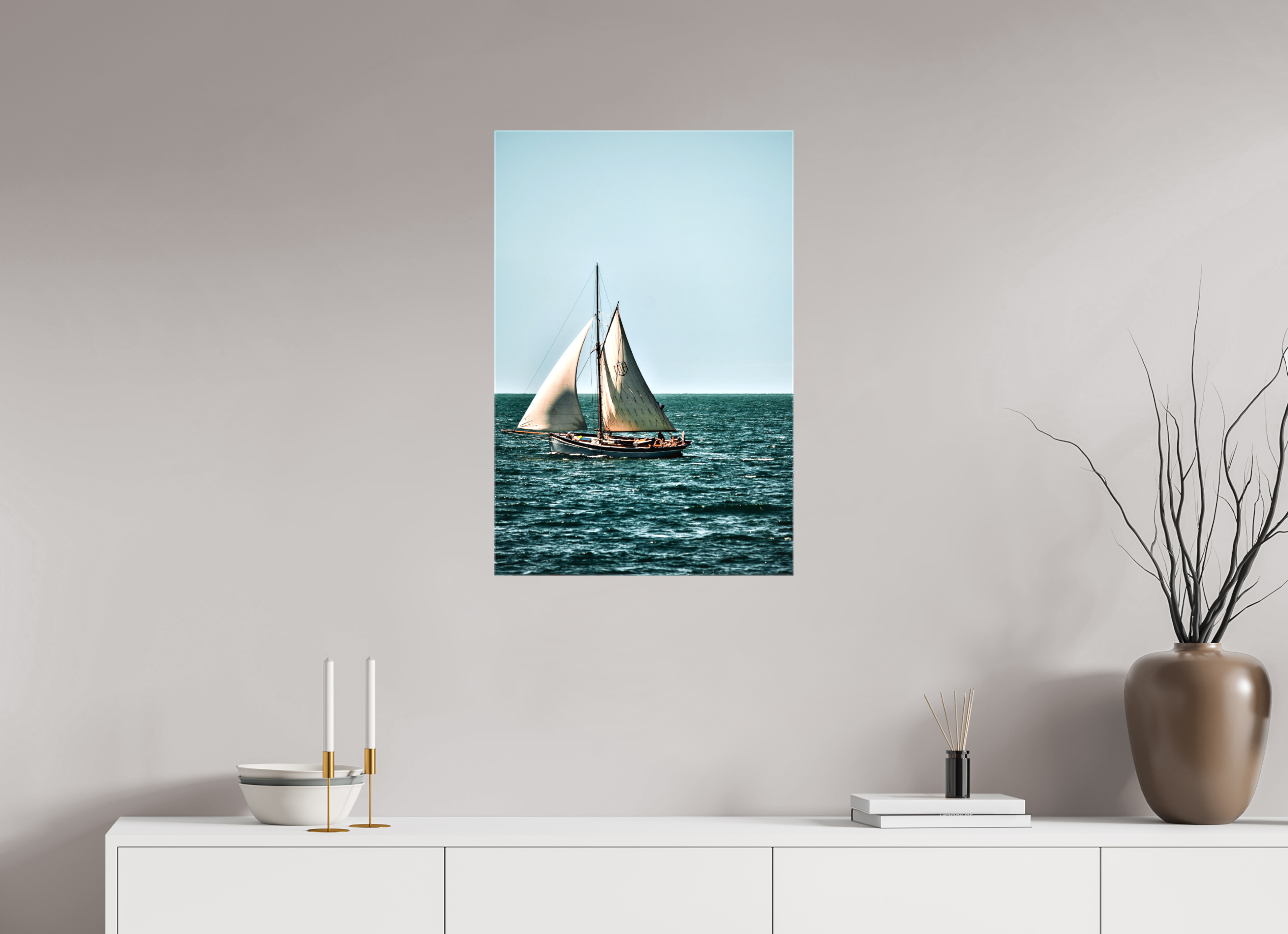 50 x 75 cm, Canvas Print Freedom.