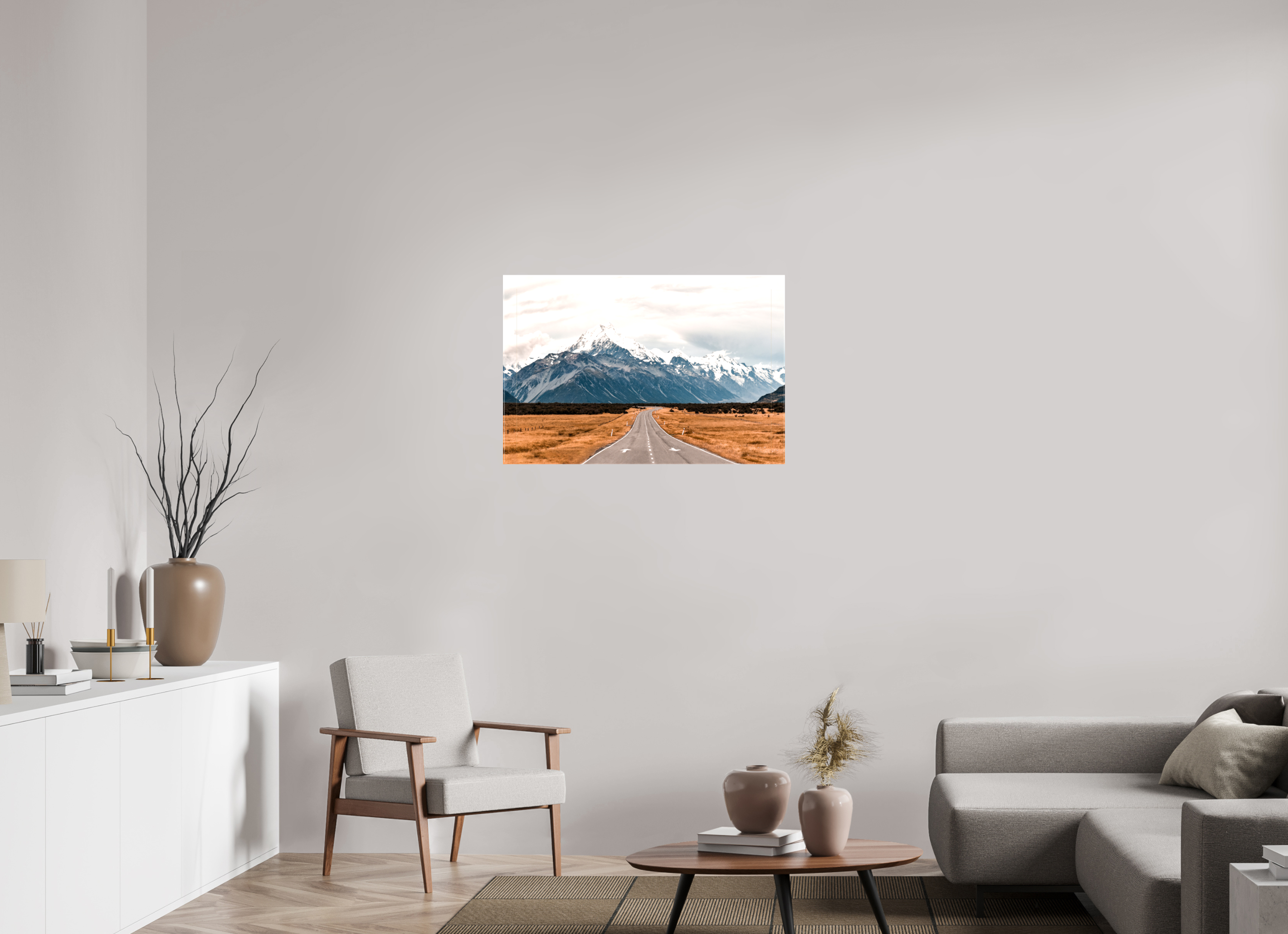 90 x 60 cm, Canvas Print The Journey.