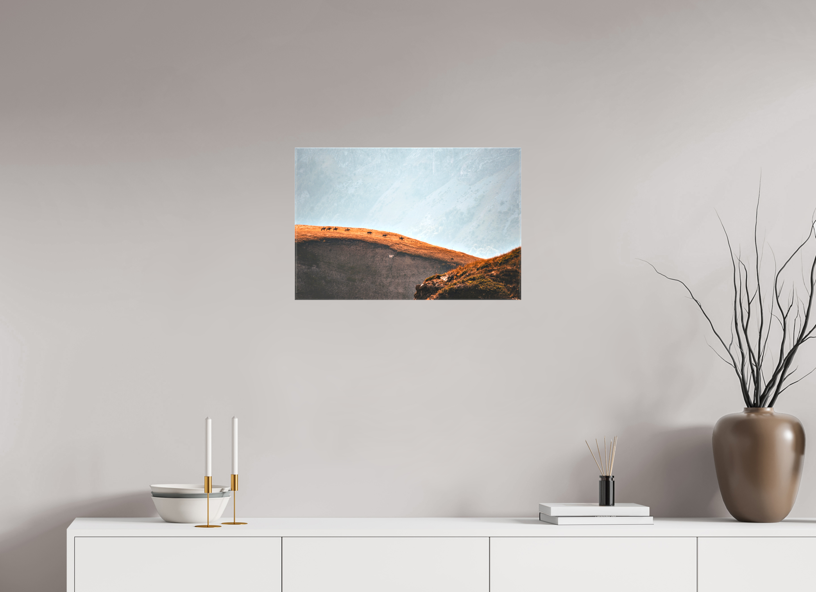 60 x 40 cm, Canvas Print Solitude.
