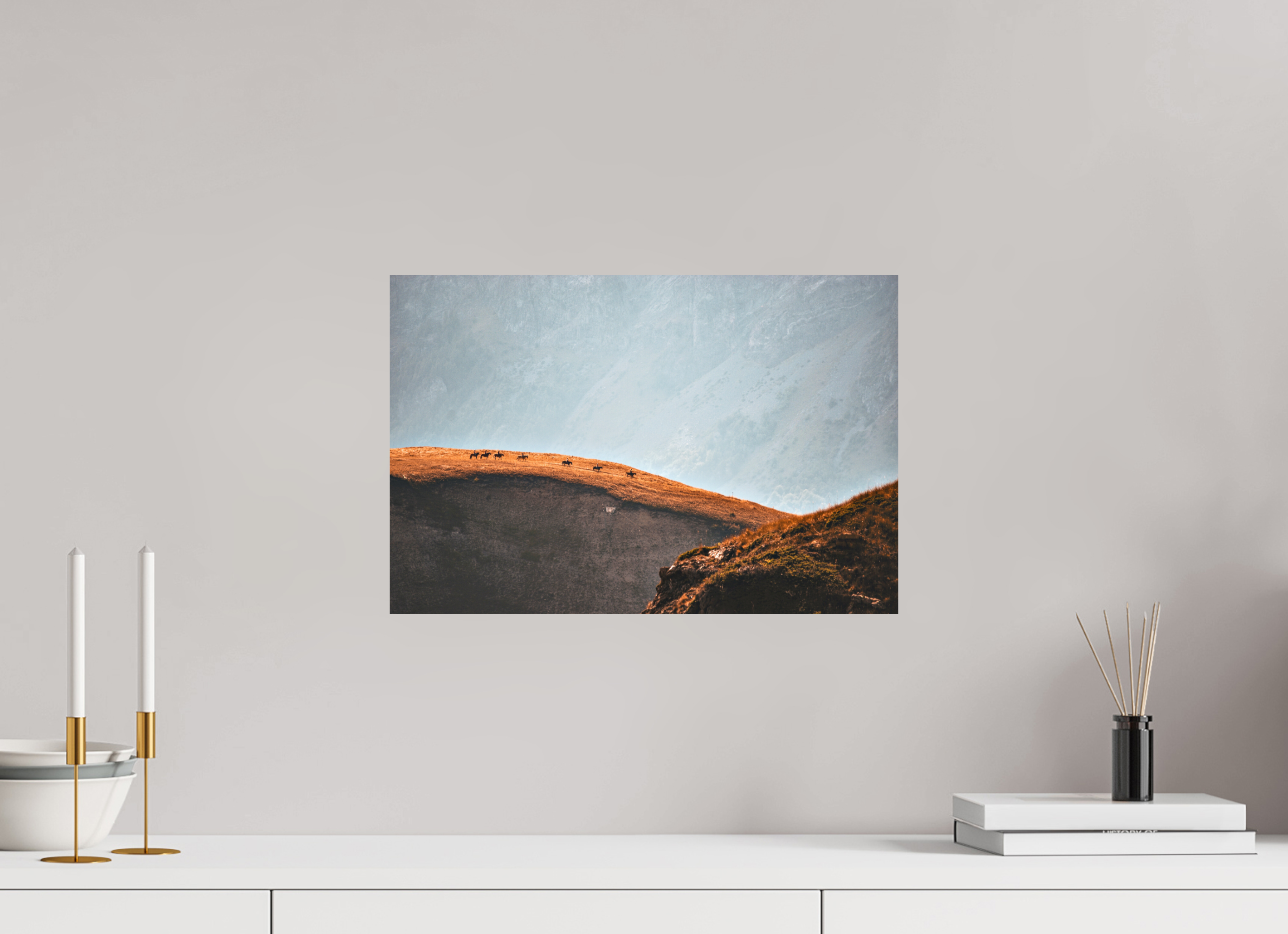 45 x 30 cm, Lustre Print Solitude.