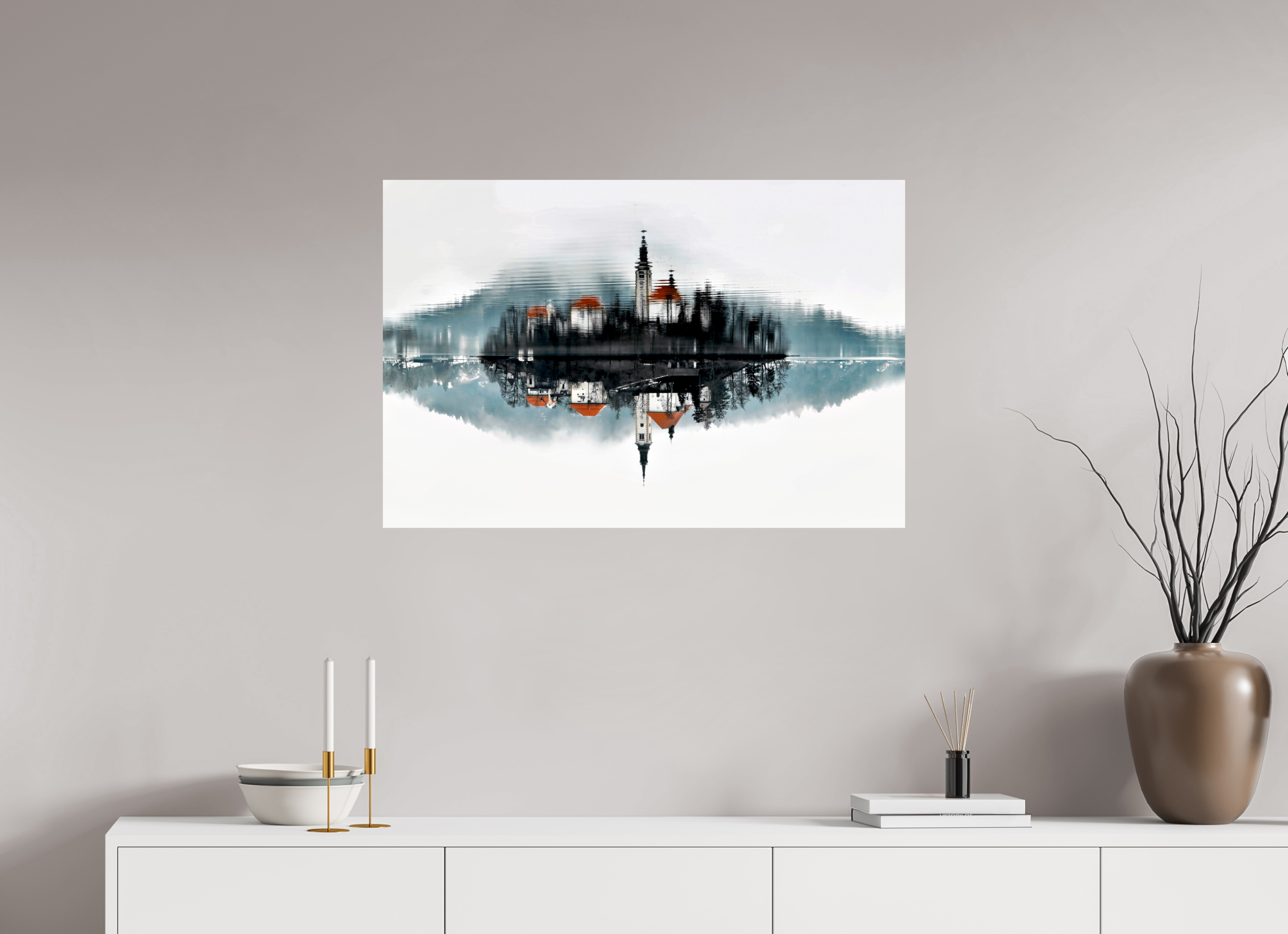 90 x 60 cm, Lustre Print Almost Real.