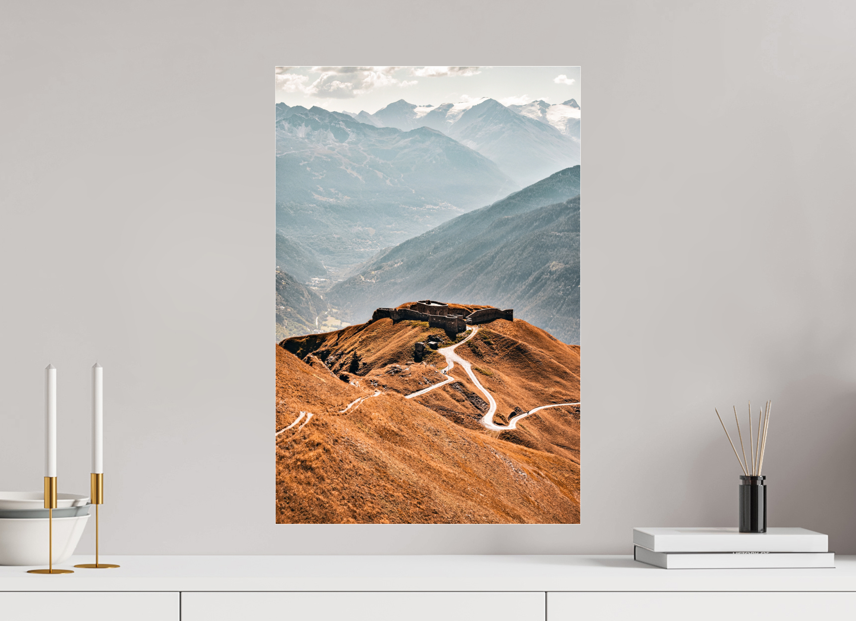 40 x 60 cm, Floating Metal Print Infinity.
