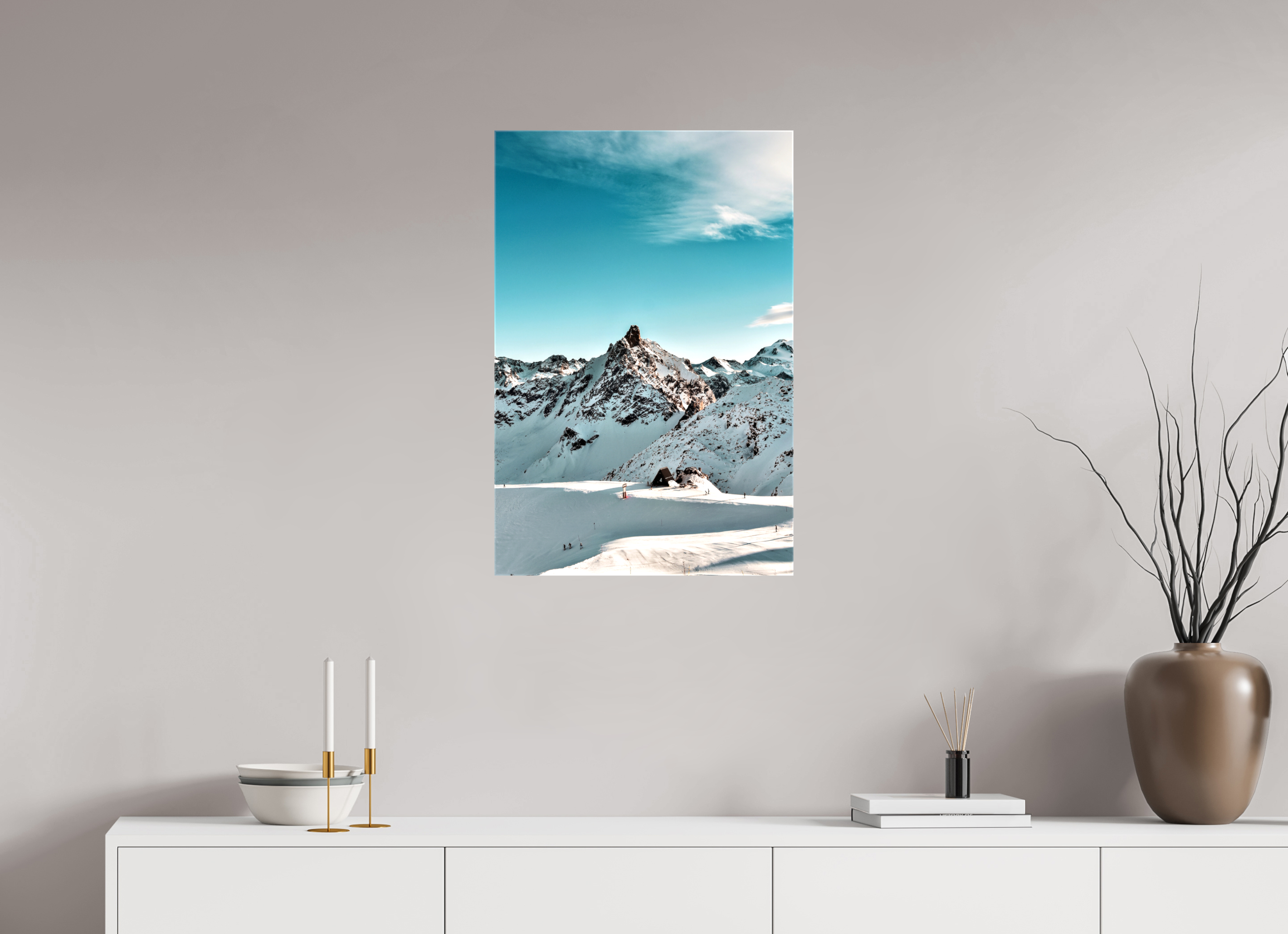 50 x 75 cm, Canvas Print Purity.