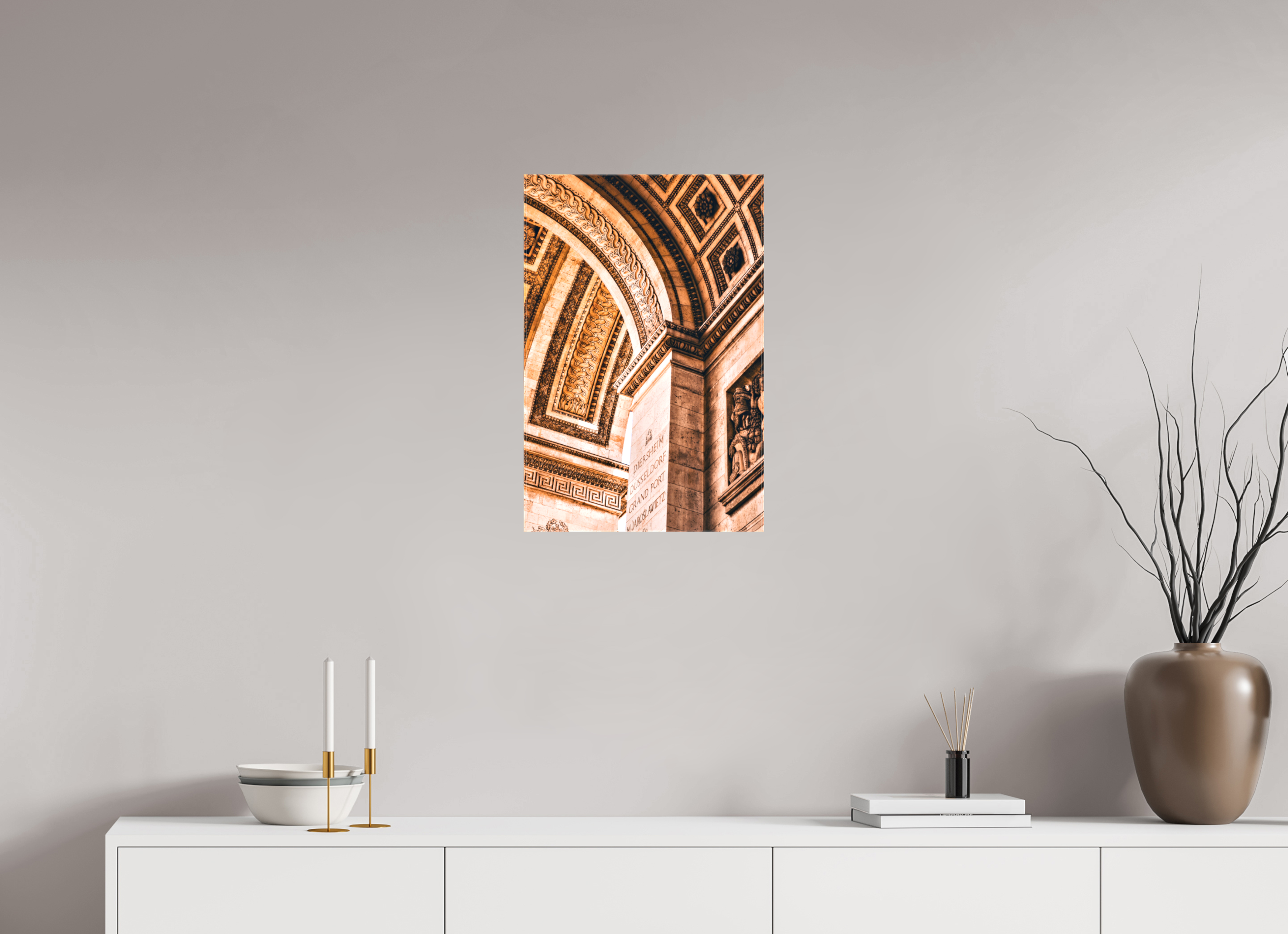 40 x 60 cm, Canvas Print Time.