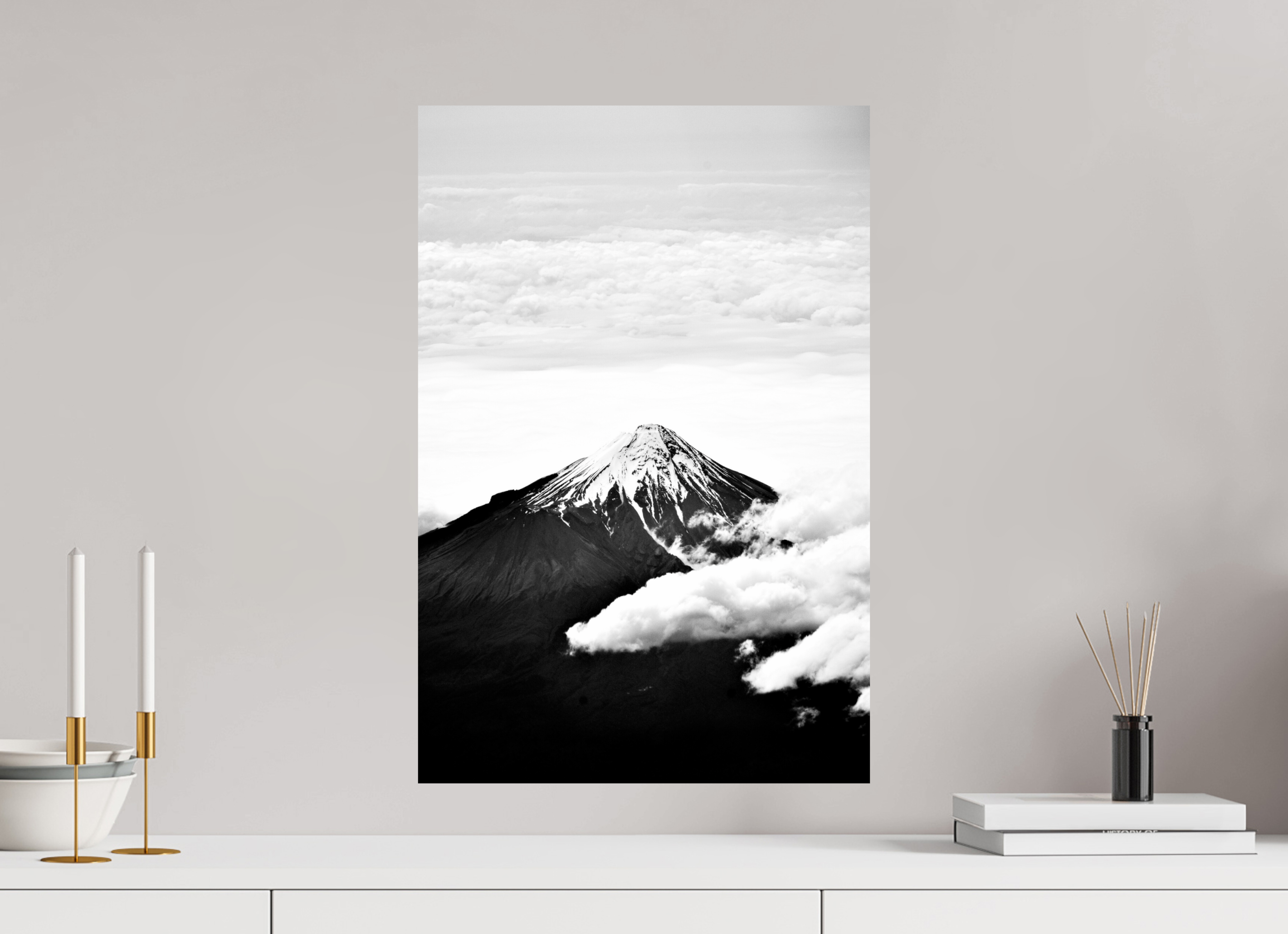 40 x 60 cm, Lustre Print Above the Clouds