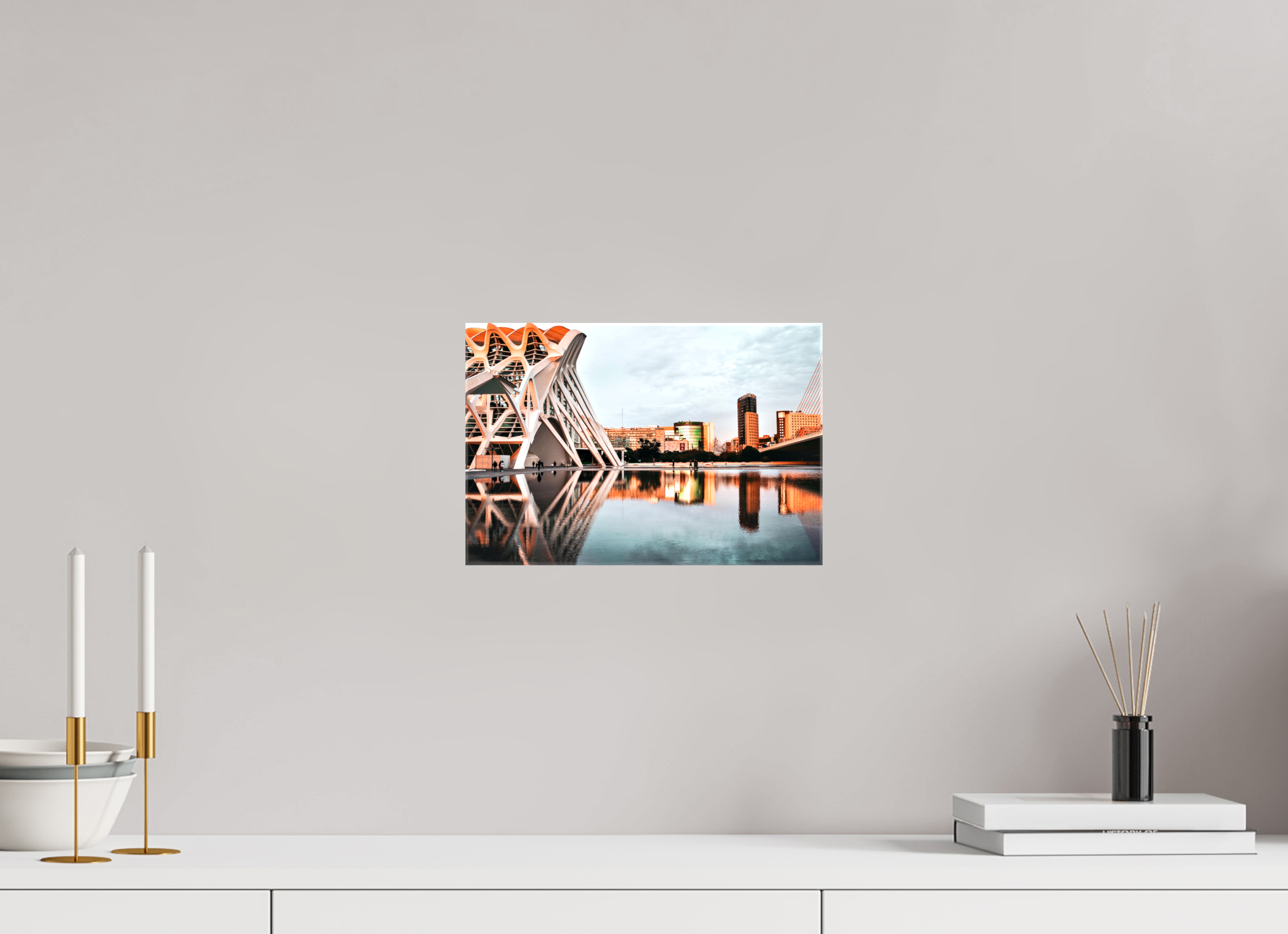30 x 20 cm, Canvas Print Oh mirror.