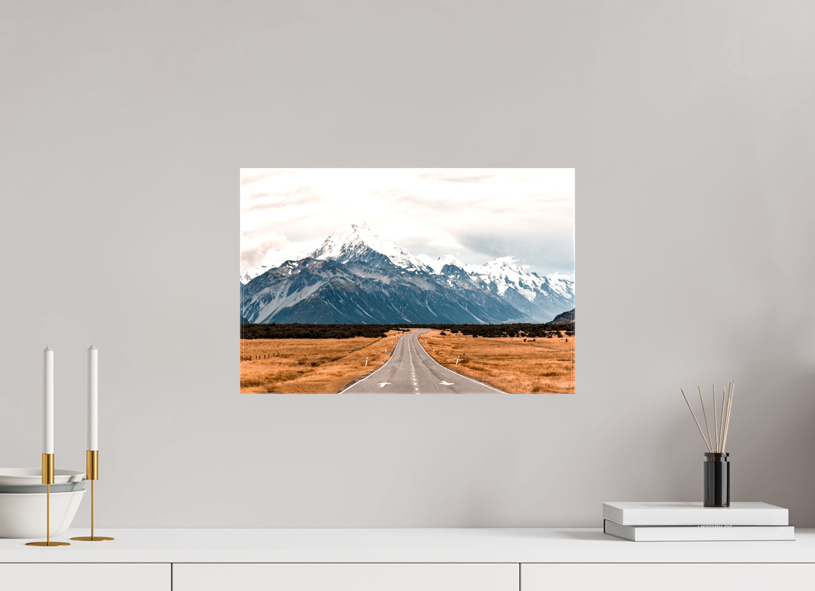 45 x 30 cm, Canvas Print The Journey.