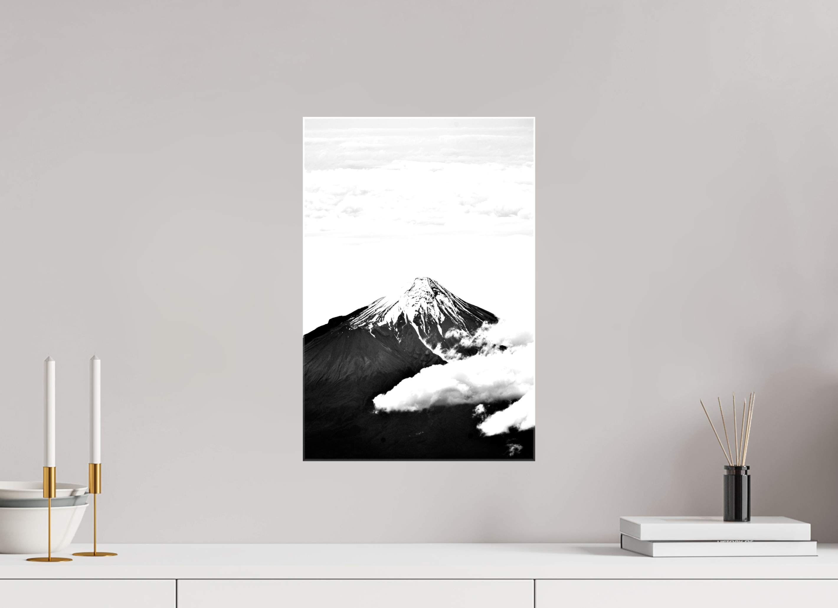 30 x 45 cm, Canvas Print Above the Clouds