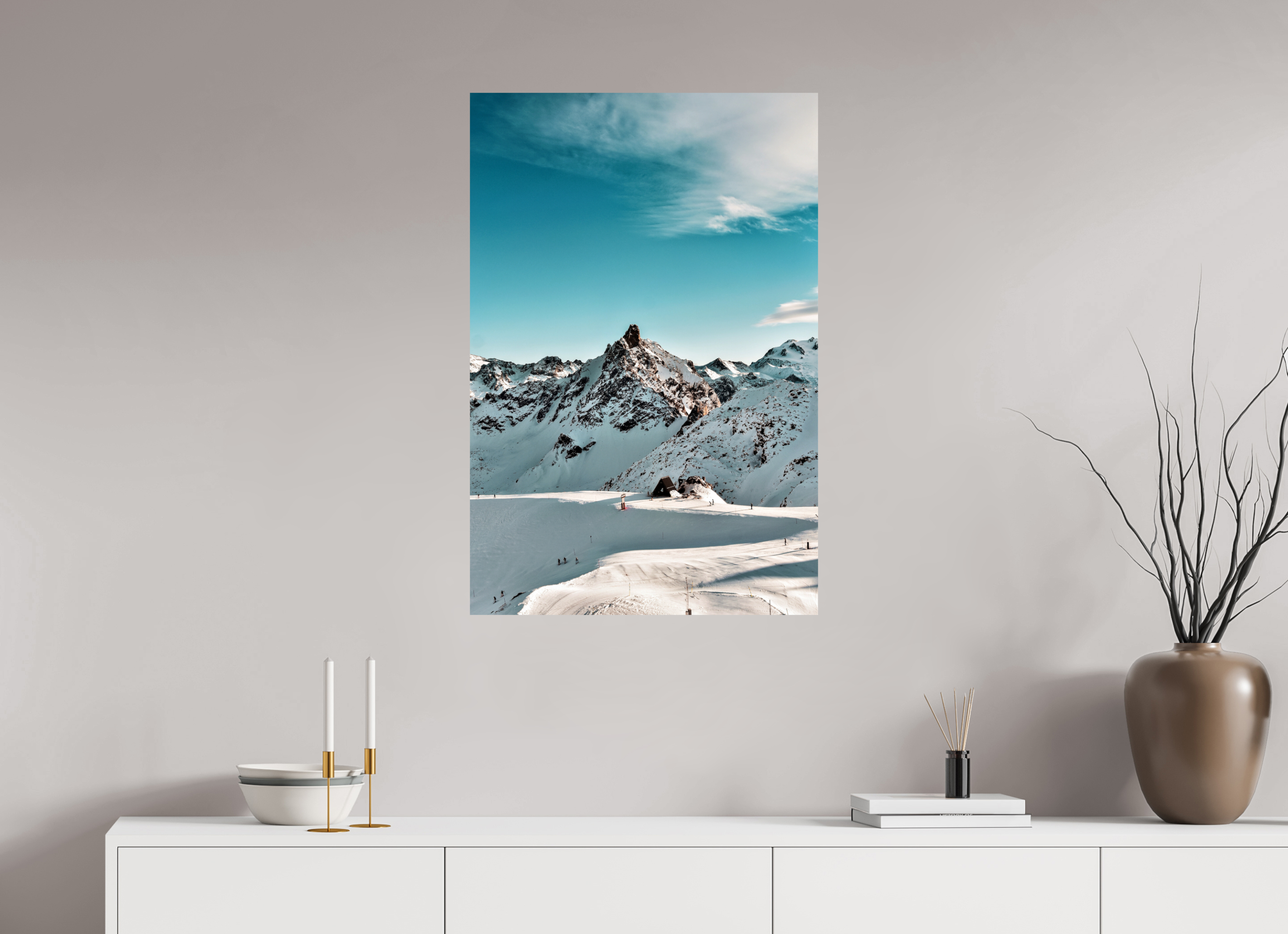 60 x 90 cm, Lustre Print Purity.