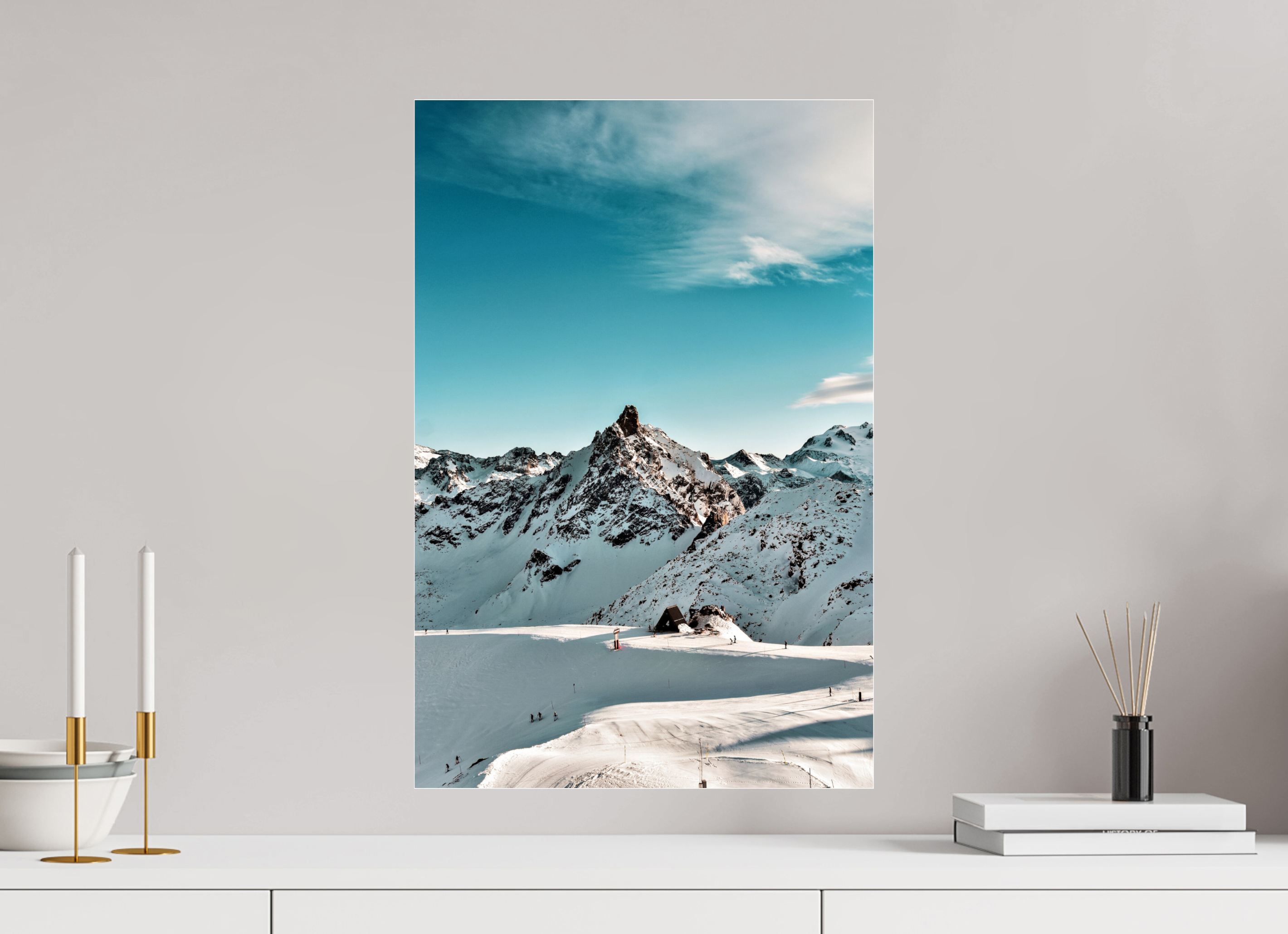 40 x 60 cm, Floating Metal Print Purity.