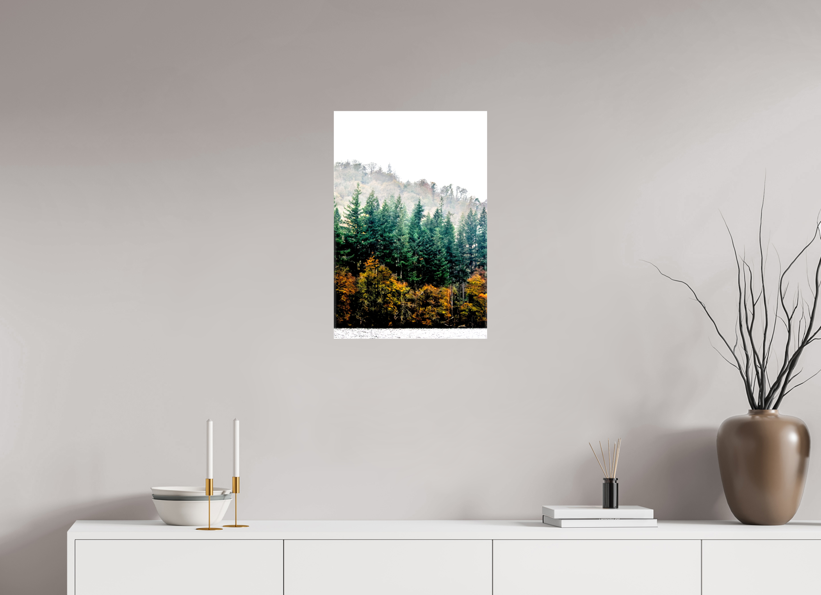 40 x 60 cm, Canvas Print Mystery.