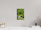 20 x 30 cm, Lustre Print Green Pause.